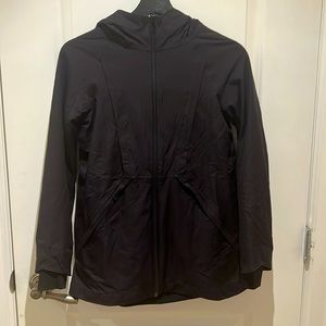 Ivivva girls black raincoat